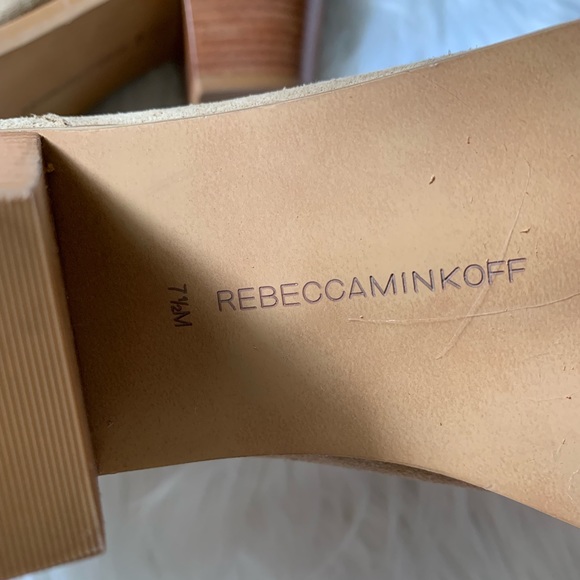 NEW | Rebecca Minkoff Leather Suede Lulu Bootie Ankle Boot Western - Picture 8 of 8